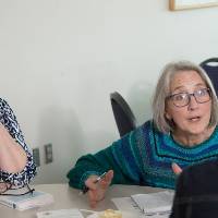 Great Michigan Read Book Club participants. Photos by Kristina Bird, Bird + Bird Studio.